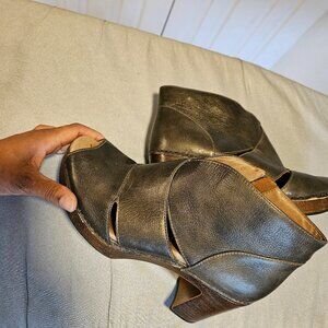 Dansko Delphina open-toe ankle boots